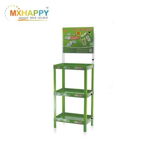 MH313 Plastic Display Stand For Promotion Stand, Plastic Display Shelf, Supermarket Plastic Shelves 53x35