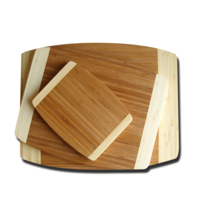 MXHAPPY Bamboo Cutting Board Natural Bamboo Cheese Board set 3 piece custom cutting board